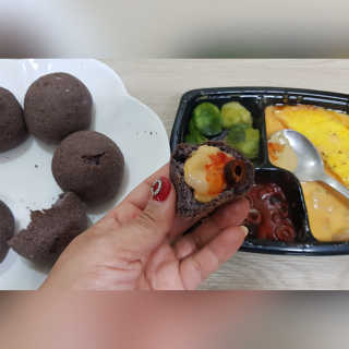 [키플] 저탄수 스리라차크림쉬림프오믈렛 도시락+모닝빵 — 5점을 준 리뷰어가 2020년 3월 올린 사용 사진