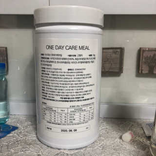 (주)이스터비엔에프 식사대용선식 원데이케어밀 1KG 대용량 — 4.5점을 준 리뷰어가 2019년 2월 올린 사용 사진