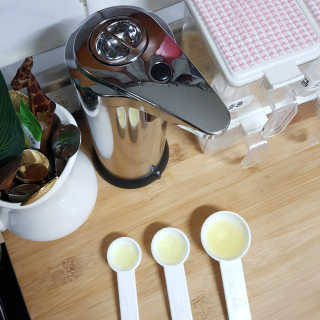 기분좋은선택 스마트 디스펜서 250 — 5점을 준 리뷰어가 2019년 10월 올린 사용 사진