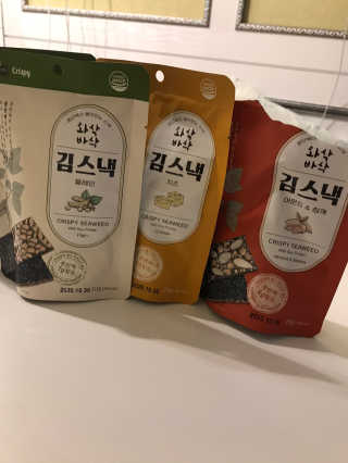 더빈트 와삭바삭 김스낵 — 5점을 준 리뷰어가 2019년 12월 올린 사용 사진