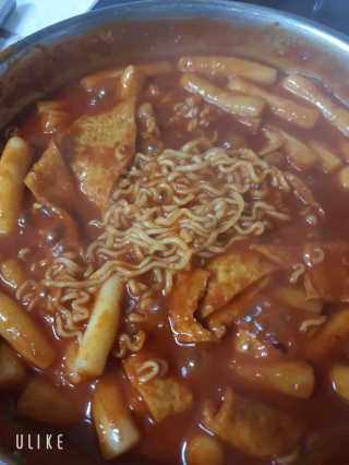 화곡미담 옛날 떡볶이 — 5점을 준 리뷰어가 2020년 2월 올린 사용 사진
