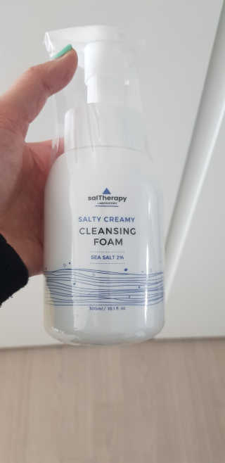 솔테라피 솔티 크리미 클렌징폼 300ml — 4점을 준 리뷰어가 2019년 4월 올린 사용 사진