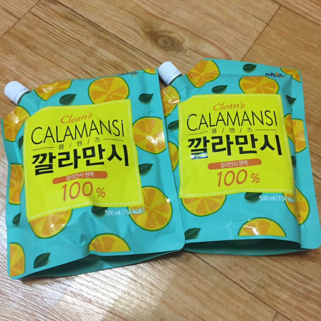 클렌즈 깔라만시 리뷰 사진