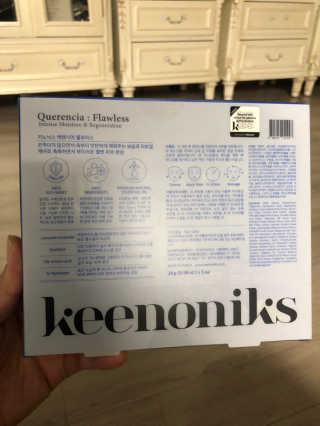 키노닉스 Querencia_Flawless 마스크팩 — 5점을 준 리뷰어가 2019년 4월 올린 사용 사진