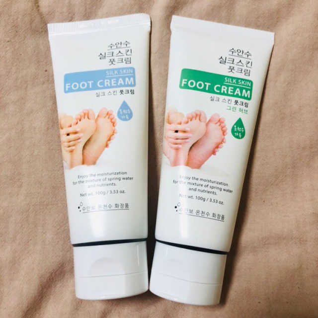 에네스티 수안수 실크스킨 풋크림 1+1 리뷰 사진
