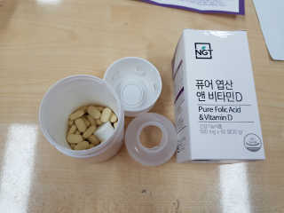 네츄럴굿띵스 퓨어 락토 철분 60일분 — 4.33점을 준 리뷰어가 2018년 1월 올린 사용 사진