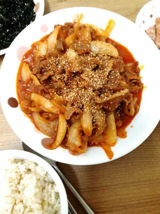 미티스트 더 맛있는 소담 소불고기 + 도담 돼지 불고기 — 4점을 준 리뷰어가 2019년 3월 올린 사용 사진