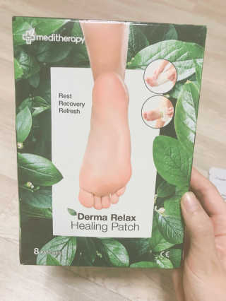 메디테라피 더마 릴렉스 힐링패치 — 4점을 준 리뷰어가 2018년 4월 올린 사용 사진