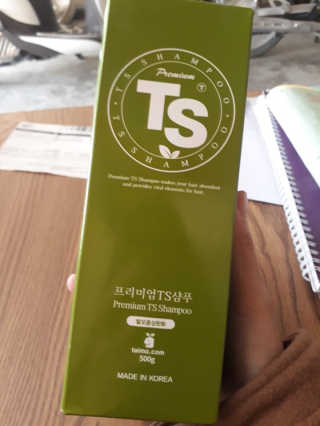 프리미엄 TS 샴푸 — 4점을 준 리뷰어가 2019년 1월 올린 사용 사진