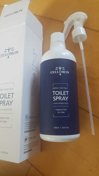 셀로몬 토일렛 스프레이 500ml — 4.33점을 준 리뷰어가 2018년 5월 올린 사용 사진
