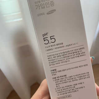 포므시 스노우화이트클렌징폼pH5.5 — 3점을 준 리뷰어가 2019년 6월 올린 사용 사진