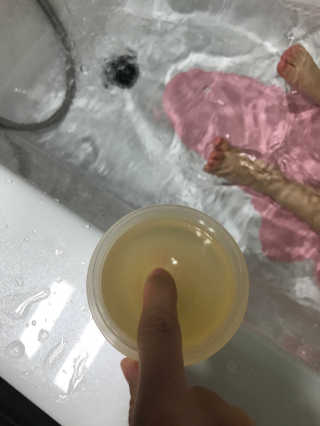 포피엠테라피 화이트 블라썸 밀크 푸딩솝 — 5점을 준 리뷰어가 2019년 7월 올린 사용 사진