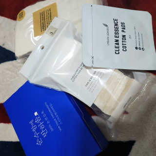 어반리브즈 프리미엄 화장솜 트라이얼 SET — 5점을 준 리뷰어가 2019년 7월 올린 사용 사진