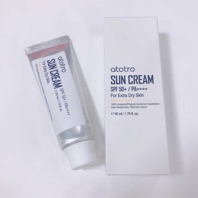 아토트로 선 크림 SPF50+ PA++++ 리뷰 사진