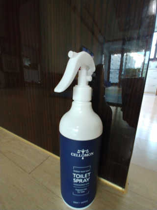 셀로몬 토일렛 스프레이 500ml — 5점을 준 리뷰어가 2018년 5월 올린 사용 사진