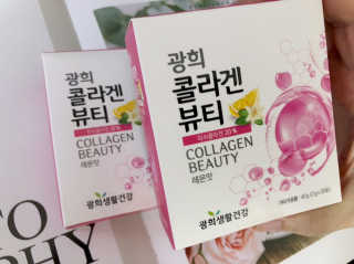광희생활건강 광희 콜라겐뷰티 — 4점을 준 리뷰어가 2019년 11월 올린 사용 사진