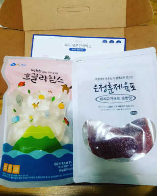[맘마레시피] 맛과 건강이 한가득, 간식박스 2종 택1 — 5점을 준 리뷰어가 2019년 10월 올린 사용 사진