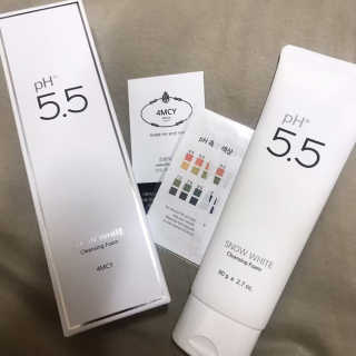 포므시 스노우화이트클렌징폼pH5.5 — 2.5점을 준 리뷰어가 2019년 5월 올린 사용 사진