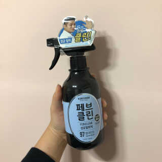 더블유드레스룸 페브클린 500ml — 4.67점을 준 리뷰어가 2018년 8월 올린 사용 사진