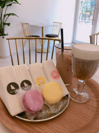 메이젠 인천논현점 [메이젠_논현]샌드위치 4개,소금커피,밀크티,마카롱 — 4점을 준 리뷰어가 2019년 4월 올린 사용 사진