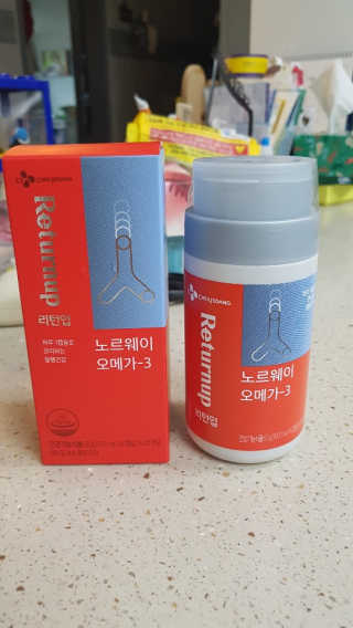 리턴업 노르웨이 오메가-3 — 4점을 준 리뷰어가 2019년 8월 올린 사용 사진