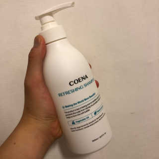 코에나샴푸 500ml — 4점을 준 리뷰어가 2019년 7월 올린 사용 사진