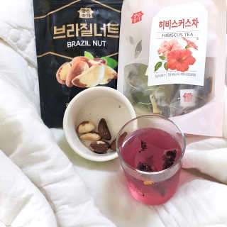 장수농가 브라질너트, 히비스커스 — 4.5점을 준 리뷰어가 2018년 8월 올린 사용 사진