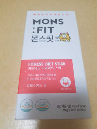 내꺼브랜드 가르시니아 피트니스 다이어트 스틱 MONSFIT — 4점을 준 리뷰어가 2019년 6월 올린 사용 사진