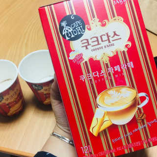 (주)쟈뎅 쟈뎅 까페모리 쿠크다스 까페라떼 — 5점을 준 리뷰어가 2017년 11월 올린 사용 사진