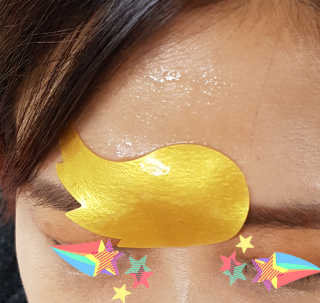푸츄푸츄 Real repair skin cell premium patch — 5점을 준 리뷰어가 2018년 10월 올린 사용 사진