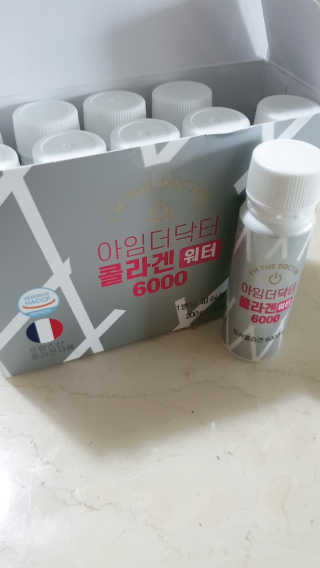 하이알로에 아임더닥터 콜라겐워터6000 — 5점을 준 리뷰어가 2020년 2월 올린 사용 사진