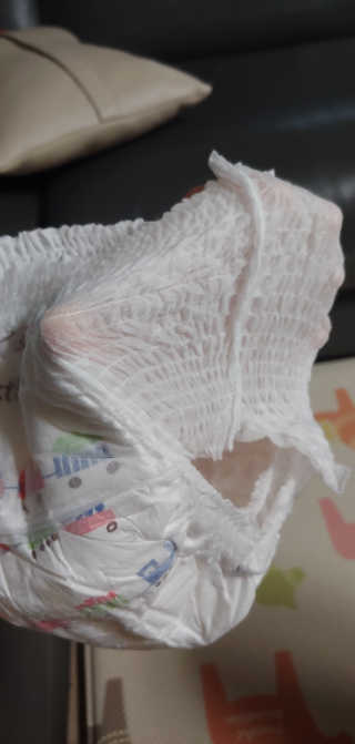 보솜이 액션핏 팬티형 — 4.5점을 준 리뷰어가 2019년 3월 올린 사용 사진