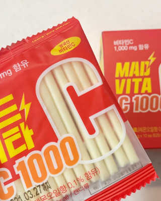 매드비타C 1000 — 5점을 준 리뷰어가 2019년 5월 올린 사용 사진