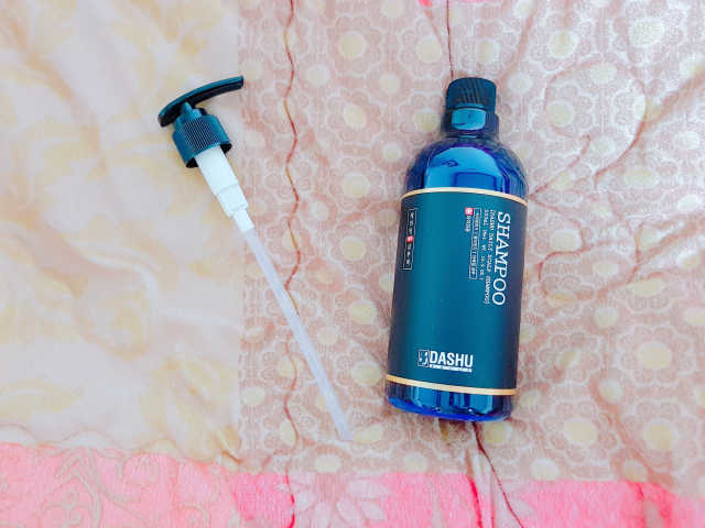 다슈 데일리 한방 두피 골드 샴푸 500ml 리뷰 사진