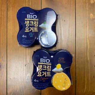 [매일 바이오] 생크림요거트 플레인 12개 + 유자 12개 — 4.5점을 준 리뷰어가 2019년 6월 올린 사용 사진