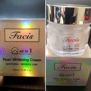 파시스 올인원 진주 화이트닝 크림 100ml — 4.5점을 준 리뷰어가 2019년 4월 올린 사용 사진
