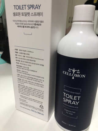 셀로몬 토일렛 스프레이 500ml — 5점을 준 리뷰어가 2018년 5월 올린 사용 사진