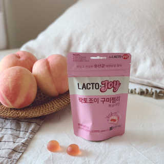 락토조이 구미젤리 복숭아맛 — 5점을 준 리뷰어가 2019년 8월 올린 사용 사진