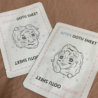 오오티유 비포 앤 애프터 산소 버블 마스크 시트 — 4점을 준 리뷰어가 2018년 7월 올린 사용 사진