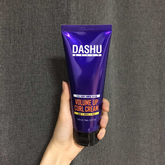 다슈 데일리 볼륨 업 컬 크림 리뷰 사진