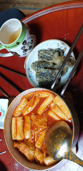 화곡미담 옛날 떡볶이 — 5점을 준 리뷰어가 2020년 2월 올린 사용 사진