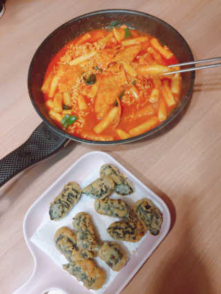 화곡미담 옛날 떡볶이 — 5점을 준 리뷰어가 2020년 3월 올린 사용 사진
