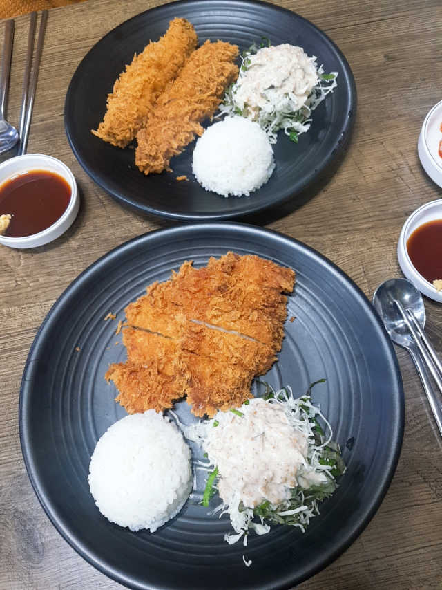 [바삭상회] 나가사키짬뽕+치즈롤과 치킨까스 리뷰 사진