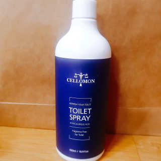 셀로몬 토일렛 스프레이 500ml — 4.5점을 준 리뷰어가 2018년 5월 올린 사용 사진