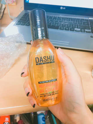다슈코리아 다슈 데일리 리페어 헤어 오일 에센스 — 5점을 준 리뷰어가 2017년 5월 올린 사용 사진