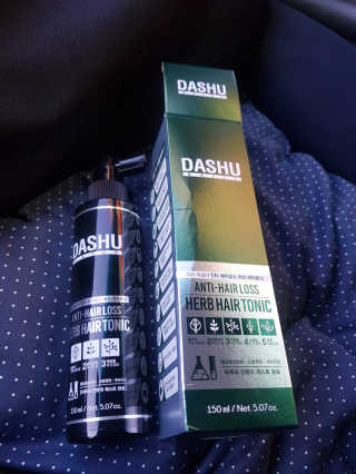 다슈코리아 다슈 데일리 안티 헤어로스 허브 헤어토닉 150ml — 4점을 준 리뷰어가 2019년 10월 올린 사용 사진
