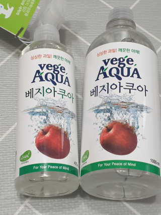 베지아쿠아 475ml + 리필 1000ml 1Set — 5점을 준 리뷰어가 2019년 10월 올린 사용 사진