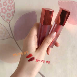 [블랙루즈] 에어 핏 벨벳 틴트3 택1+랜덤1 — 4.5점을 준 리뷰어가 2019년 2월 올린 사용 사진