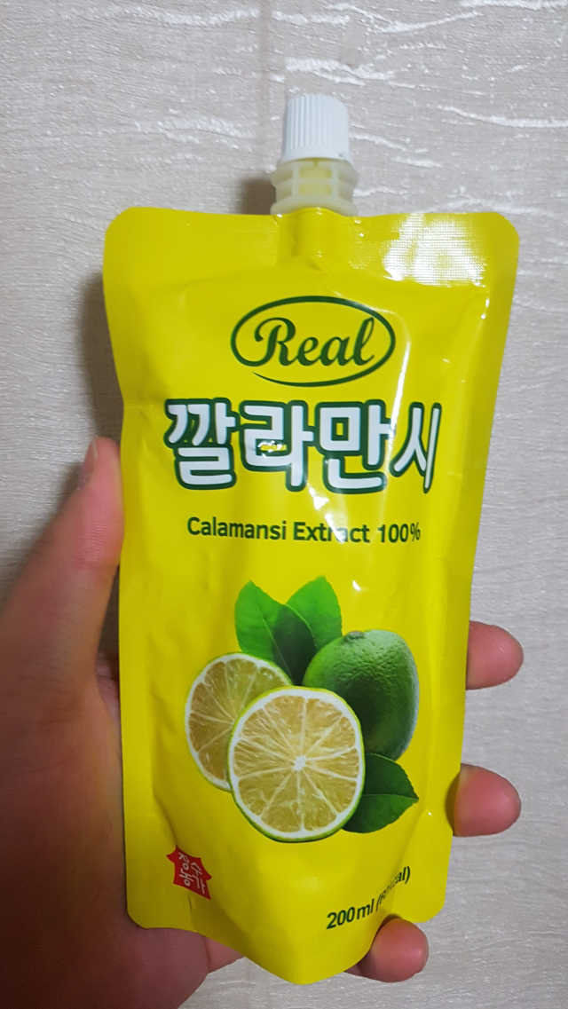 리얼깔라만시 리뷰 사진