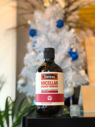 SWISSE 스위스 미셀라 메이크업 리무버 — 5점을 준 리뷰어가 2019년 12월 올린 사용 사진